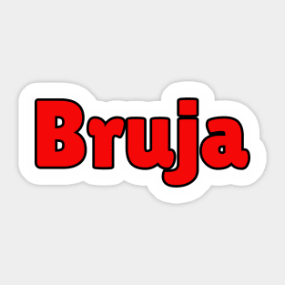 Bruja Sticker